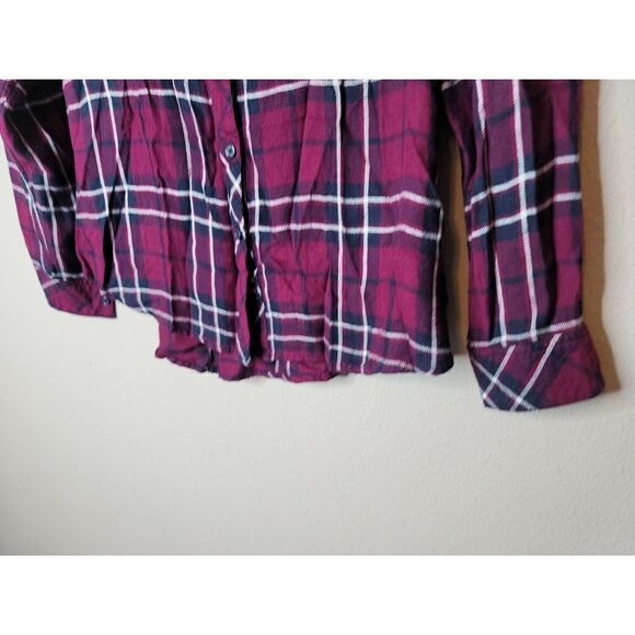 Rails Women's Red Plaid Shirt Size Small t75 - Picture 4 of 7